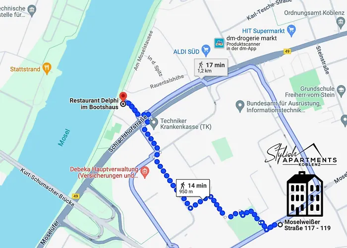 Modern - Fuer Freunde & Familien, Stadtnah, Parkplatz, E-ladestation, Gitterbox Fuer Fahrraeder, Fitnessstudio, Digitale Gaestemappe Mit Restaurant- Und Unternehmenstipps * 코블렌츠